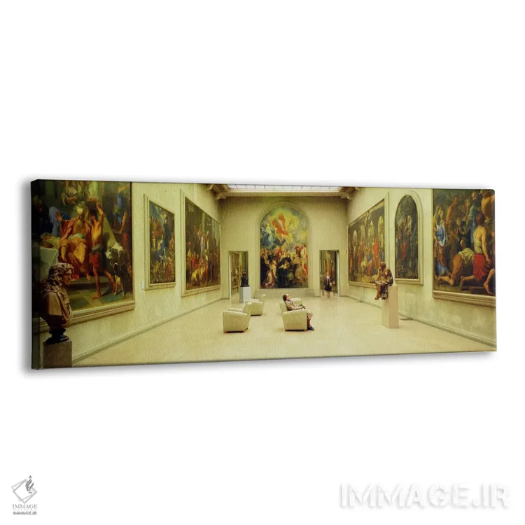 تابلو موزه هنرهای زیبای لیون، فرانسه اثر پانورامیک ایمجز (استودیو عکاسی عریض) - نمای پرسپکتیو محصول