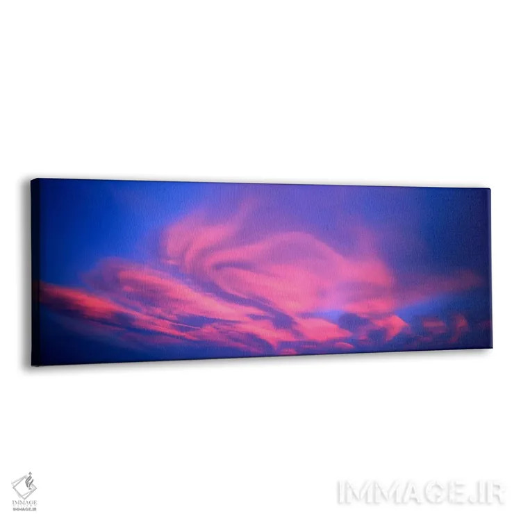 تابلو منظره ابرها، کانتربری، نیوزیلند اثر پانورامیک ایمجز (استودیو عکاسی عریض) - نمای پرسپکتیو محصول