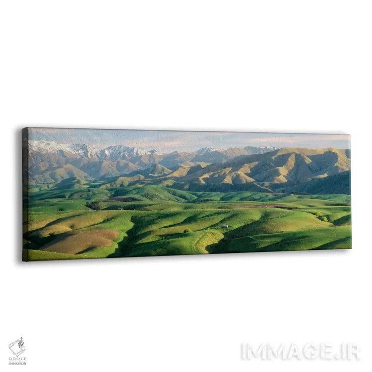 تابلو زمینهای کشاورزی، کانتربری جنوبی، نیوزیلند اثر پانورامیک ایمجز (استودیو عکاسی عریض) - نمای پرسپکتیو محصول