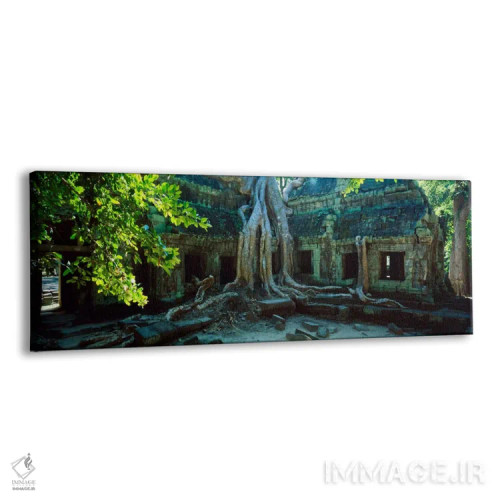 تابلو مجموعه معابد وات تائهپروم، کامبوج اثر پانورامیک ایمجز (استودیو عکاسی عریض) - نمای پرسپکتیو محصول