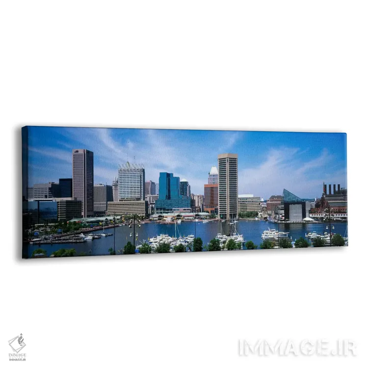 تابلو Baltimore, Maryland, USA" - "مینا داخلی، بالتیمور، مریلند، ایالات متحده" اثر پانورامیک ایمجز (استودیو عکاسی عریض) - نمای پرسپکتیو محصول