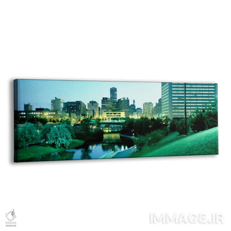 تابلو اوماها (نبراسکا) اثر پانورامیک ایمجز (استودیو عکاسی عریض) - نمای پرسپکتیو محصول