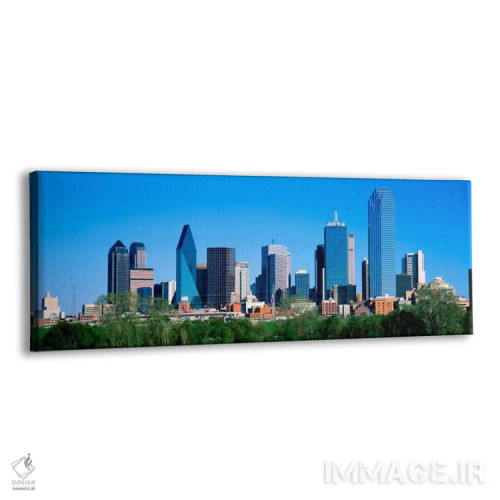 تابلو Texas, USA" - "دالاس، تگزاس، ایالات متحده" اثر پانورامیک ایمجز (استودیو عکاسی عریض) - نمای پرسپکتیو محصول