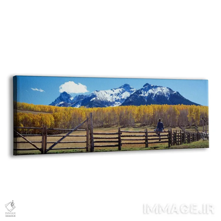تابلو Ridgeway, Colorado, USA" - "کوههای سان خوان، ریجوی، کلرادو، آمریکا" اثر پانورامیک ایمجز (استودیو عکاسی عریض) - نمای پرسپکتیو محصول