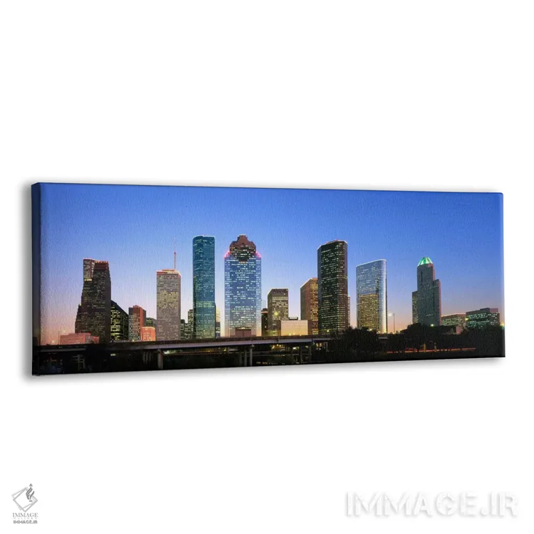 تابلو ایالات متحده، تگزاس، هوستون اثر پانورامیک ایمجز (استودیو عکاسی عریض) - نمای پرسپکتیو محصول