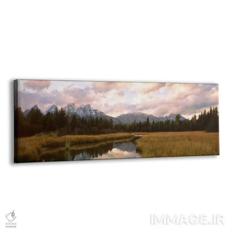 تابلو "پارک ملی گرند تیتون، وایومینگ، ایالات متحده" اثر پانورامیک ایمجز (استودیو عکاسی عریض) - نمای پرسپکتیو محصول
