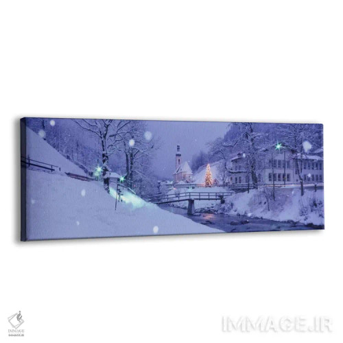 تابلو "زمستان در رامساو، آلمان" اثر پانورامیک ایمجز (استودیو عکاسی عریض) - نمای پرسپکتیو محصول