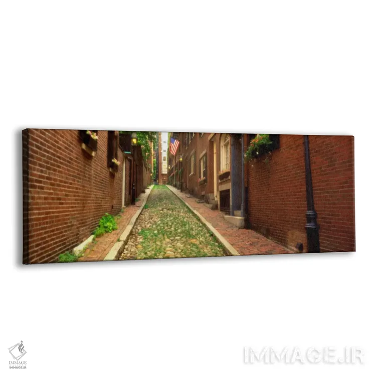تابلو ایالات متحده آمریکا، ماساچوست، بوستون، تپه بیکن اثر پانورامیک ایمجز (استودیو عکاسی عریض) - نمای پرسپکتیو محصول
