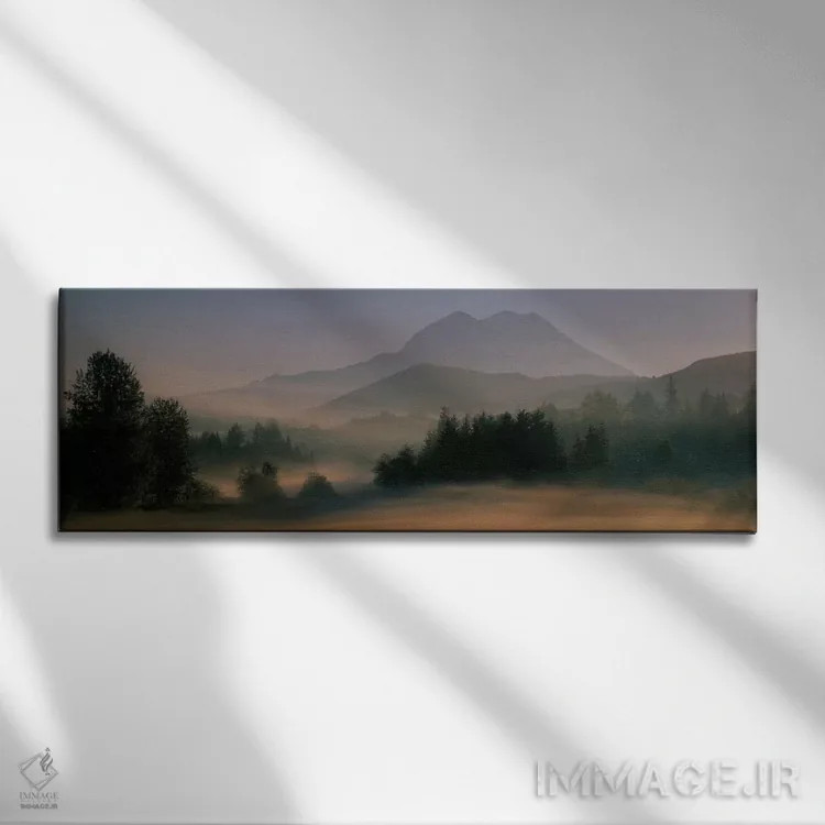 تابلو طلوع آفتاب، کوه رینییر، پارک ملی کوه رینییر، ایالت واشنگتن، ایالات متحده آمریکا اثر پانورامیک ایمجز (استودیو عکاسی عریض) - نمای روبهرو روی دیوار