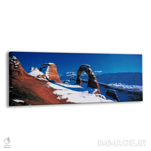 تابلو Arches National Park, Utah, USA" - "قوس ظریف در زمستان، پارک ملی آرچز، یوتا، ایالات متحده" اثر پانورامیک ایمجز (استودیو عکاسی عریض) - نمای پرسپکتیو محصول
