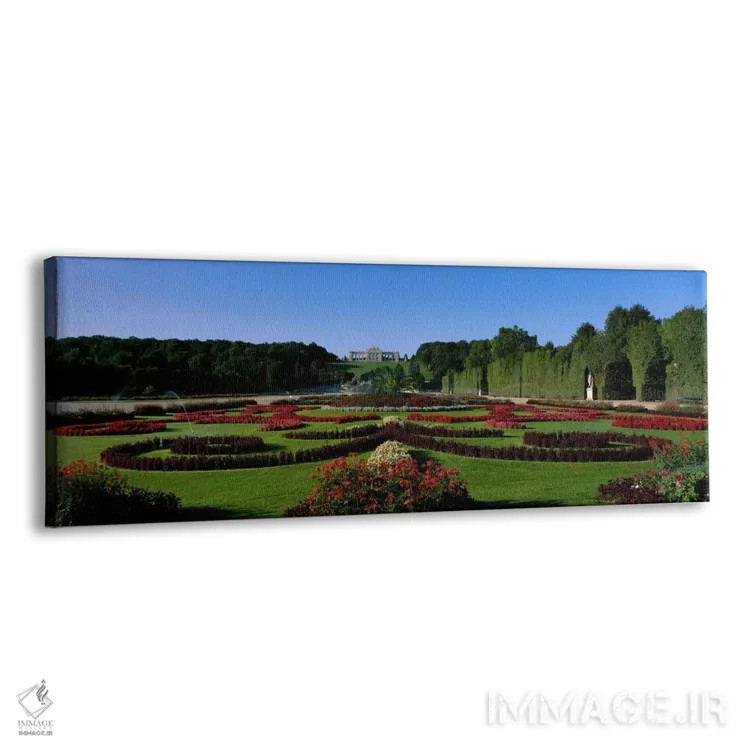 تابلو باغهای شونبرون، وین، اتریش اثر پانورامیک ایمجز (استودیو عکاسی عریض) - نمای پرسپکتیو محصول