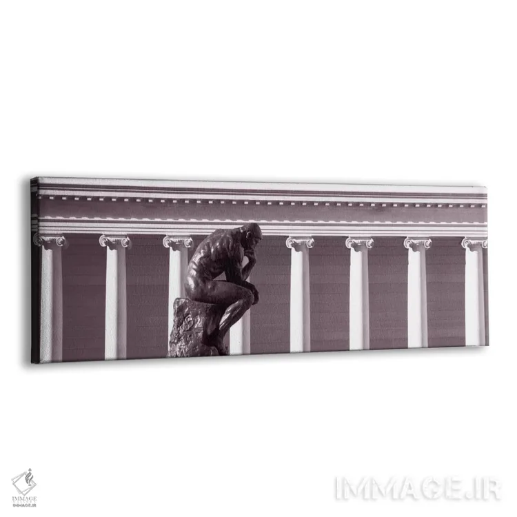 تابلو California, USA" - "مجسمه رودن، سانفرانسیسکو، کالیفرنیا، ایالات متحده آمریکا" اثر پانورامیک ایمجز (استودیو عکاسی عریض) - نمای پرسپکتیو محصول