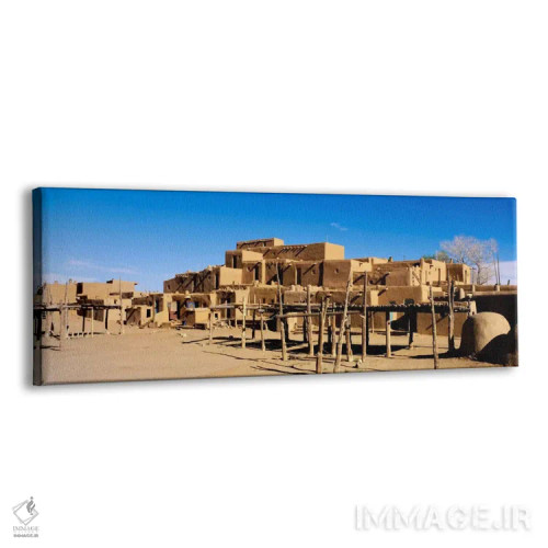 تابلو Taos County, New Mexico, USA" - "پوبلو تاوس، شهرستان تاوس، نیومکزیکو، ایالات متحده آمریکا" اثر پانورامیک ایمجز (استودیو عکاسی عریض) - نمای پرسپکتیو محصول