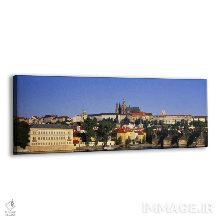 تابلو پل چارلز، پراگ، جمهوری چک اثر پانورامیک ایمجز (استودیو عکاسی عریض) - نمای پرسپکتیو محصول