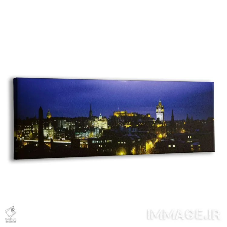 تابلو Edinburgh, Scotland, United Kingdom" - "مرکز شهر، اباوربرو، اسکاتلند، پادشاهی متحد" اثر پانورامیک ایمجز (استودیو عکاسی عریض) - نمای پرسپکتیو محصول