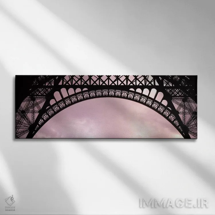 تابلو طاقهای دکوراتیو طراحیشده توسط ساوستره، برج ایفل، پاریس، ایل-دو-فرانس، فرانسه اثر پانورامیک ایمجز (استودیو عکاسی عریض) - نمای روبهرو روی دیوار