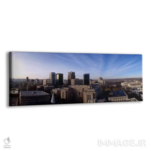 تابلو ساختمانها در یک شهر، بیرمنگام، شهرستان جفرسون، آلاباما، ایالات متحده اثر پانورامیک ایمجز (استودیو عکاسی عریض) - نمای پرسپکتیو محصول
