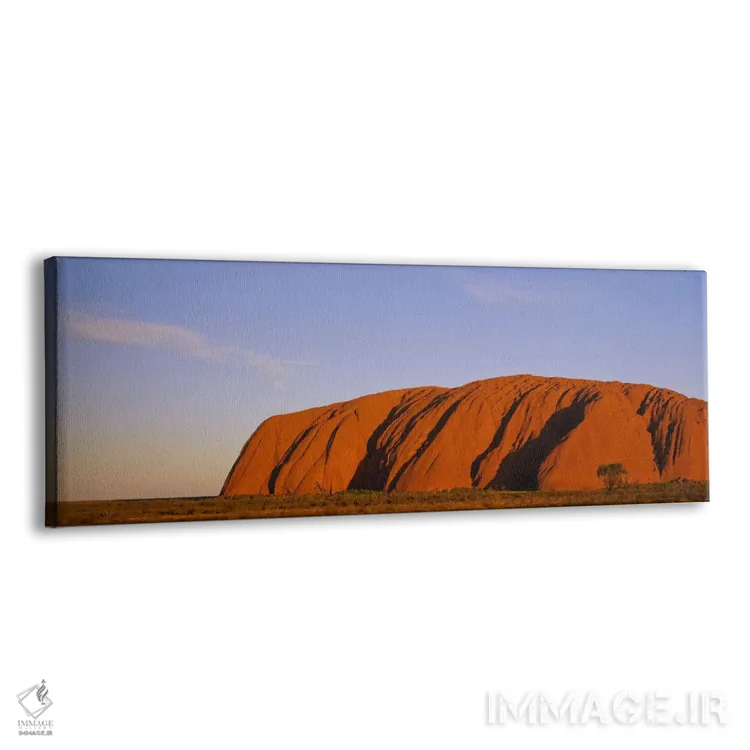 تابلو اولورو (سنگ آیرز) در هنگام غروب، پارک ملی اولورو-کاتا توجتا، قلمرو شمالی، استرالیا اثر پانورامیک ایمجز (استودیو عکاسی عریض) - نمای پرسپکتیو محصول