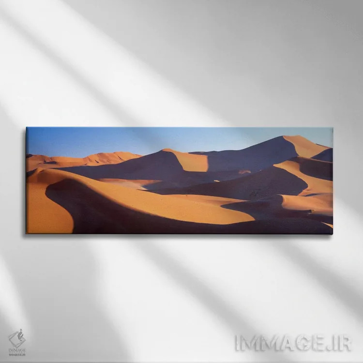 تابلو بیابان نامیب، نامیبیا، آفریقا اثر پانورامیک ایمجز (استودیو عکاسی عریض) - نمای روبهرو روی دیوار