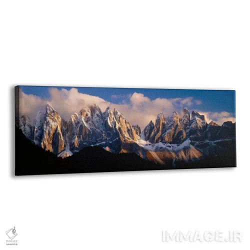 تابلو دولومیتها II، آلپهای سنگی جنوبی، ایتالیا اثر پانورامیک ایمجز (استودیو عکاسی عریض) - نمای پرسپکتیو محصول