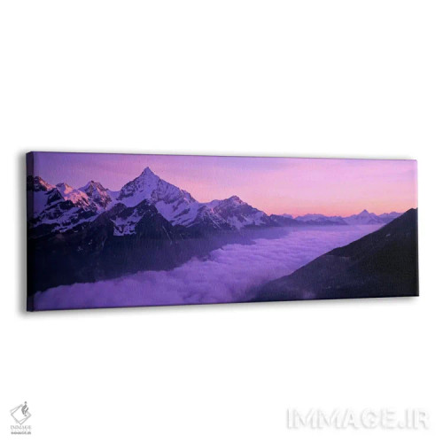 تابلو پوشش ابر، آلپهای سوئیس، سوئیس اثر پانورامیک ایمجز (استودیو عکاسی عریض) - نمای پرسپکتیو محصول