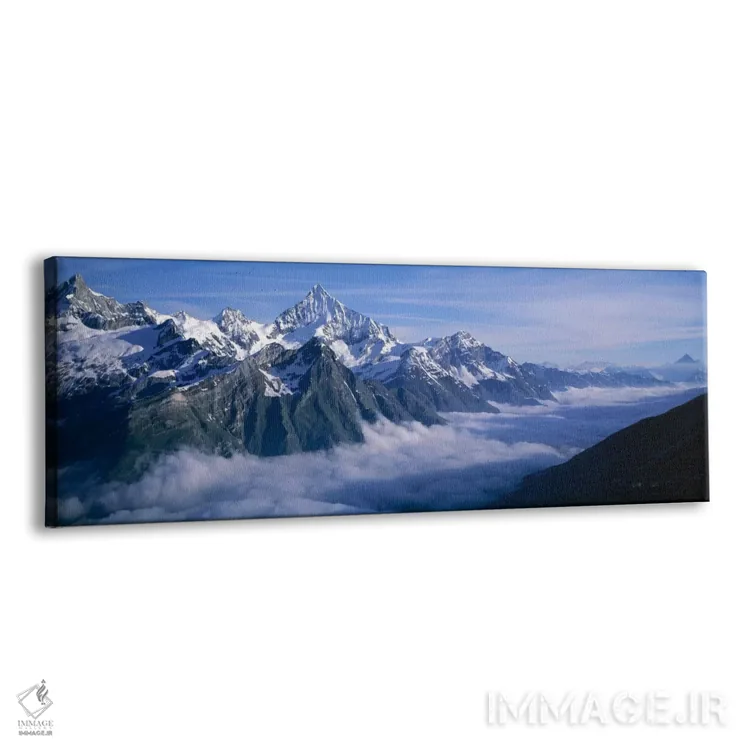 تابلو پوشش ابر، آلپهای سوئیس، سوئیس اثر پانورامیک ایمجز (استودیو عکاسی عریض) - نمای پرسپکتیو محصول