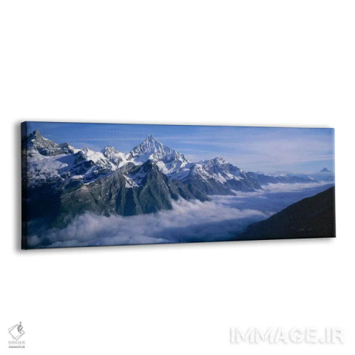 تابلو پوشش ابر، آلپهای سوئیس، سوئیس اثر پانورامیک ایمجز (استودیو عکاسی عریض) - نمای پرسپکتیو محصول