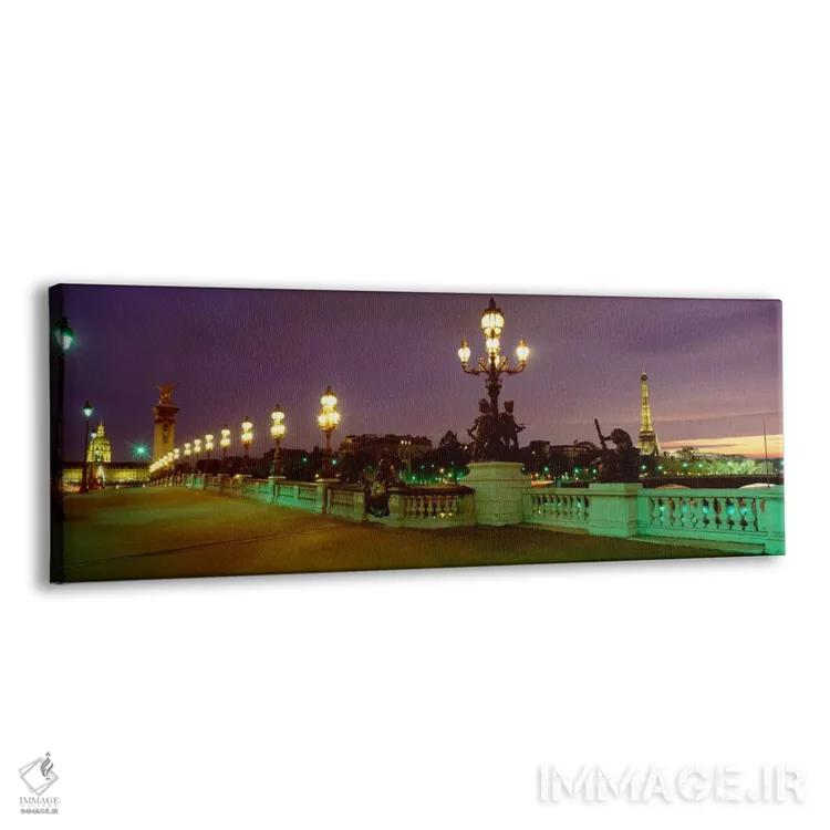 تابلو پل الکساندر سوم، پاریس، ایل-دو-فرانس، فرانسه اثر پانورامیک ایمجز (استودیو عکاسی عریض) - نمای پرسپکتیو محصول