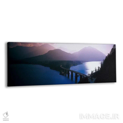 تابلو "دریاچه سیلوانشتاین، بایرن، آلمان" اثر پانورامیک ایمجز (استودیو عکاسی عریض) - نمای پرسپکتیو محصول