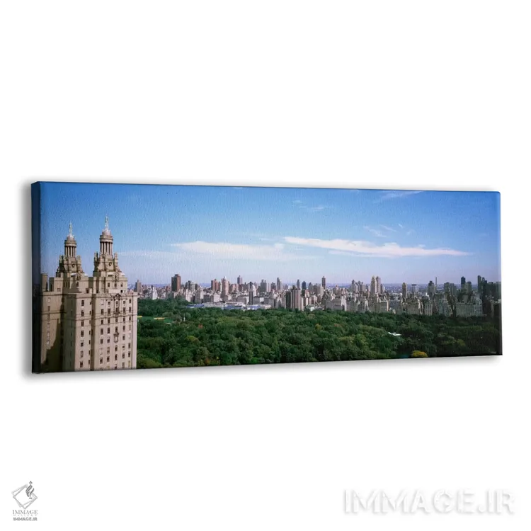 تابلو "چشمانداز شهری نیویورک، نیویورک سیتی، ایالت نیویورک، ایالات متحده آمریکا" اثر پانورامیک ایمجز (استودیو عکاسی عریض) - نمای پرسپکتیو محصول