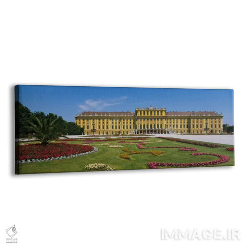 تابلو "نمای یک ساختمان، کاخ شونبرون، وین، اتریش" اثر پانورامیک ایمجز (استودیو عکاسی عریض) - نمای پرسپکتیو محصول