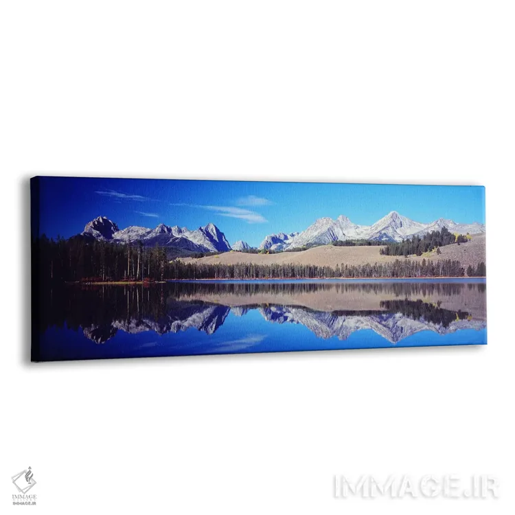 تابلو "دریاچه ماهی قرمز کوچک، کوههای آیداهو، ایالات متحده آمریکا" اثر پانورامیک ایمجز (استودیو عکاسی عریض) - نمای پرسپکتیو محصول