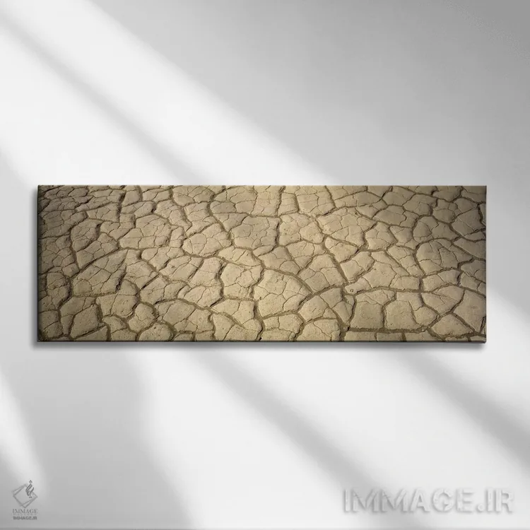 تابلو گل خشکشده، دره مرگ، کالیفرنیا، آمریکا اثر پانورامیک ایمجز (استودیو عکاسی عریض) - نمای روبهرو روی دیوار