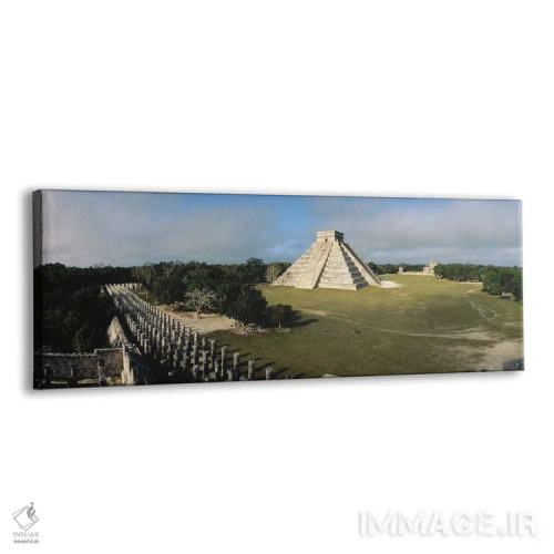 تابلو هرم چیچنایتزا، مکزیک اثر پانورامیک ایمجز (استودیو عکاسی عریض) - نمای پرسپکتیو محصول