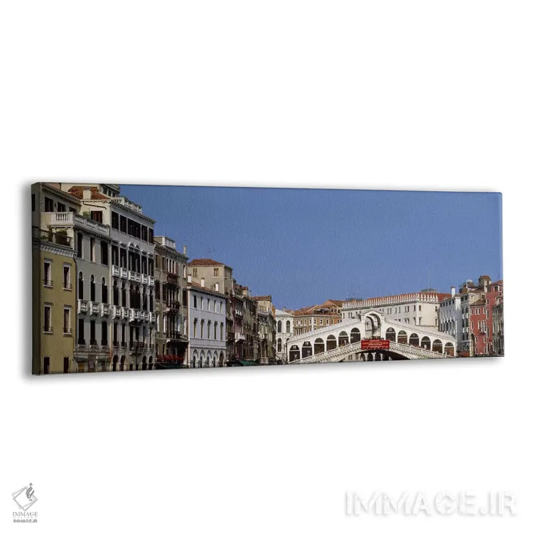 تابلو Venice, Veneto, Italy,پل ریالتو و معماری اطراف، ونیز، ونتو، ایتالیا اثر پانورامیک ایمجز (استودیو عکاسی عریض) - نمای پرسپکتیو محصول