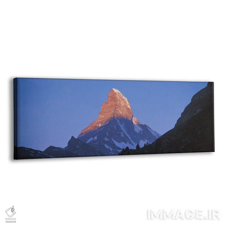 تابلو کوه ماترهورن، زرمات، سوئیس اثر پانورامیک ایمجز (استودیو عکاسی عریض) - نمای پرسپکتیو محصول