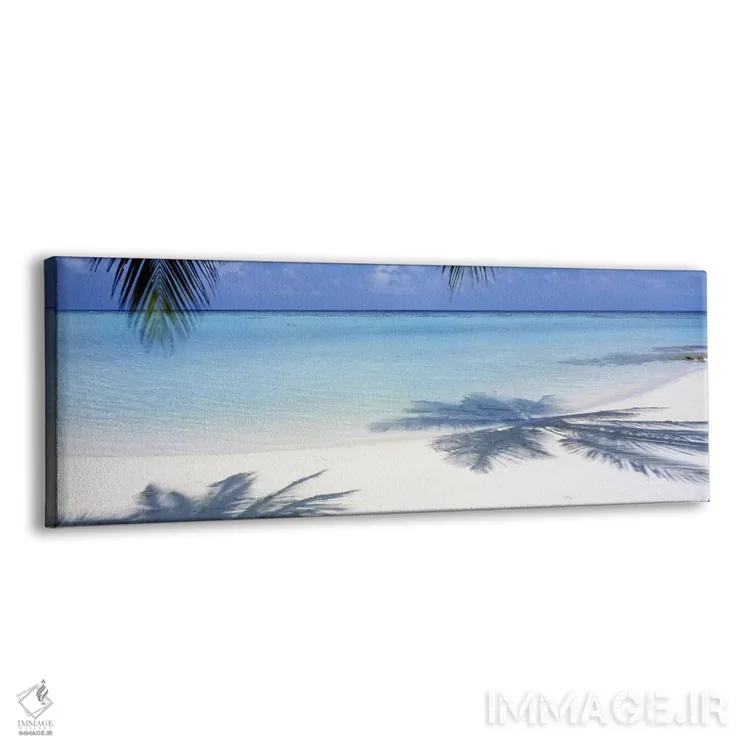 تابلو لاگونا، مالدیو اثر پانورامیک ایمجز (استودیو عکاسی عریض) - نمای پرسپکتیو محصول