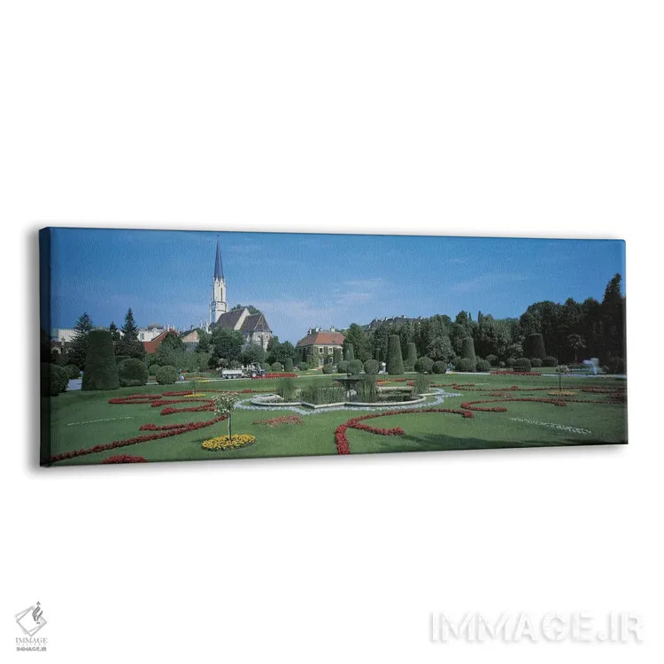 تابلو کاخ شونبرون، وین، اتریش اثر پانورامیک ایمجز (استودیو عکاسی عریض) - نمای پرسپکتیو محصول