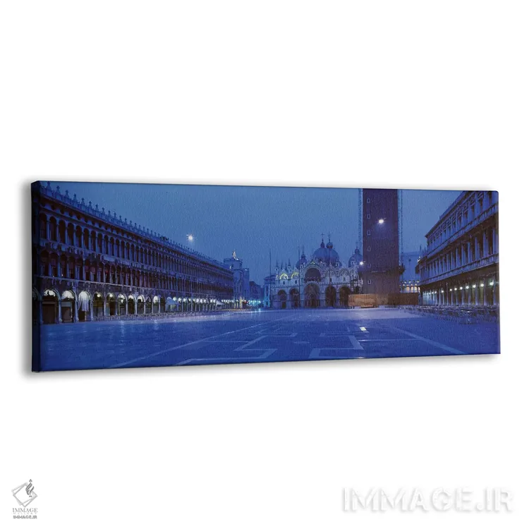 تابلو میدان سن مارکو، ونیز، ایتالیا اثر پانورامیک ایمجز (استودیو عکاسی عریض) - نمای پرسپکتیو محصول
