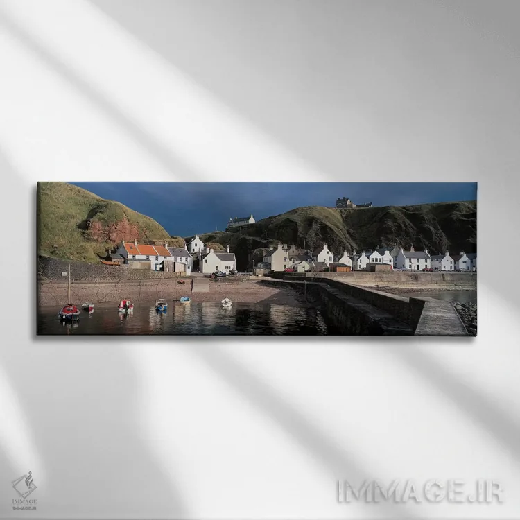 تابلو پنان، بنفشر، اسکاتلند اثر پانورامیک ایمجز (استودیو عکاسی عریض) - نمای روبهرو روی دیوار