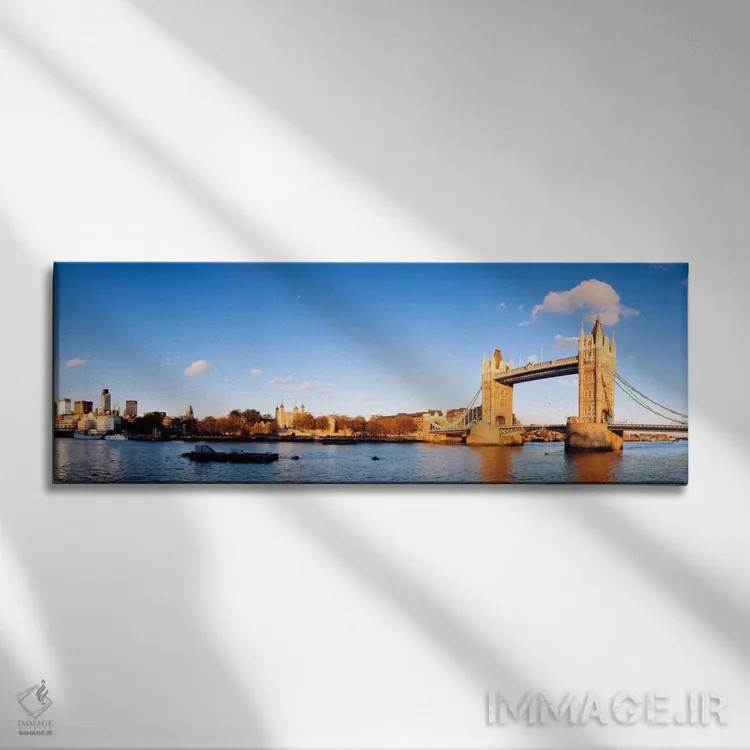 تابلو London, England, United Kingdom,برج لندن و پل برج، لندن، انگلستان، بریتانیا اثر پانورامیک ایمجز (استودیو عکاسی عریض) - نمای روبهرو روی دیوار