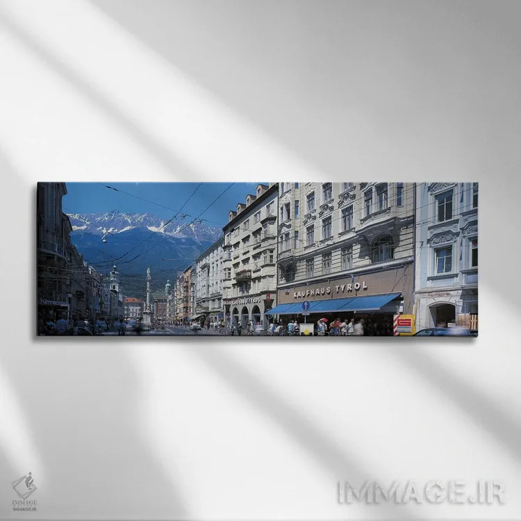 تابلو اینس بروک، تی رول، اتریش اثر پانورامیک ایمجز (استودیو عکاسی عریض) - نمای روبهرو روی دیوار
