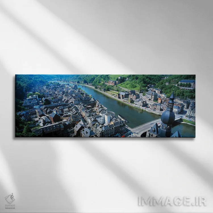 تابلو باوران، آردن، بلژیک اثر پانورامیک ایمجز (استودیو عکاسی عریض) - نمای روبهرو روی دیوار