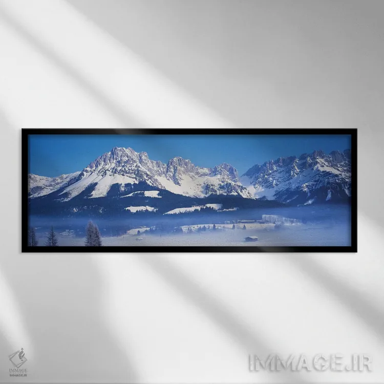 تابلو تی رول، اتریش اثر پانورامیک ایمجز (استودیو عکاسی عریض) - نمای قابدار مشکی