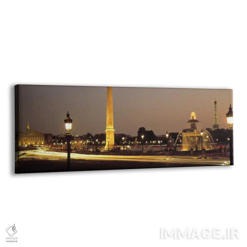 تابلو میدان کنکورد، پاریس، فرانسه اثر پانورامیک ایمجز (استودیو عکاسی عریض) - نمای پرسپکتیو محصول