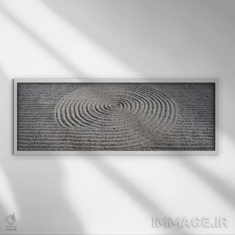 تابلو باغ هوچو، معبد توفوکوجی، کیوتو، ژاپن اثر پانورامیک ایمجز (استودیو عکاسی عریض) - نمای قابدار سفید