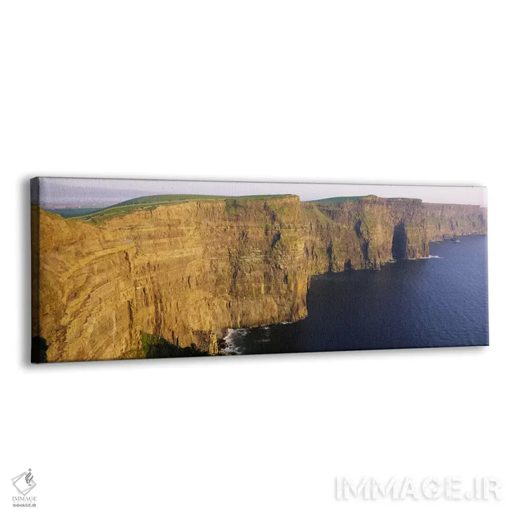 تابلو County Clare, Munster Province, Republic Of Ireland,صخرههای موهر، شهرستان کلر، استان مانستر، جمهوری ایرلند اثر پانورامیک ایمجز (استودیو عکاسی عریض) - نمای پرسپکتیو محصول