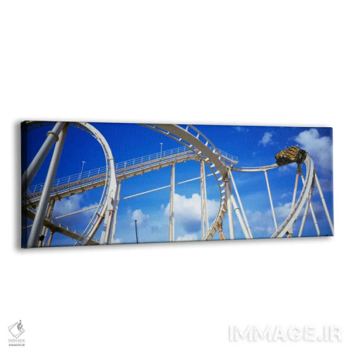 تابلو Astroworld, Houston, Texas, USA,ترن هوایی "بتمن: فرار"، پارک آستروورلد، هیوستون، تگزاس، آمریکا اثر پانورامیک ایمجز (استودیو عکاسی عریض) - نمای پرسپکتیو محصول