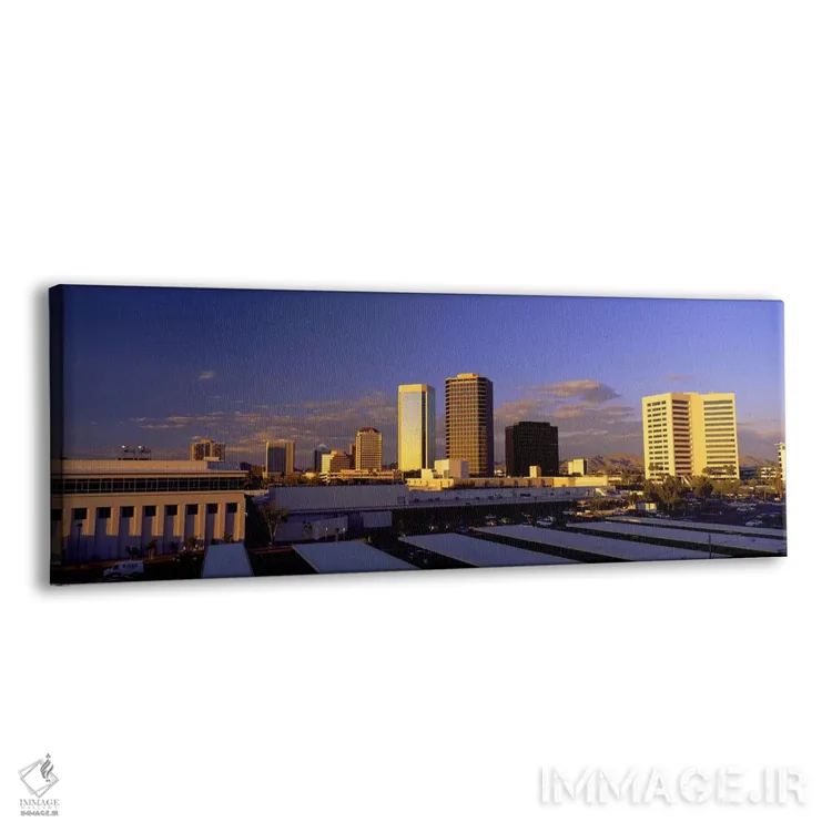تابلو منظره شهری فینیکس، آریزونا اثر پانورامیک ایمجز (استودیو عکاسی عریض) - نمای پرسپکتیو محصول