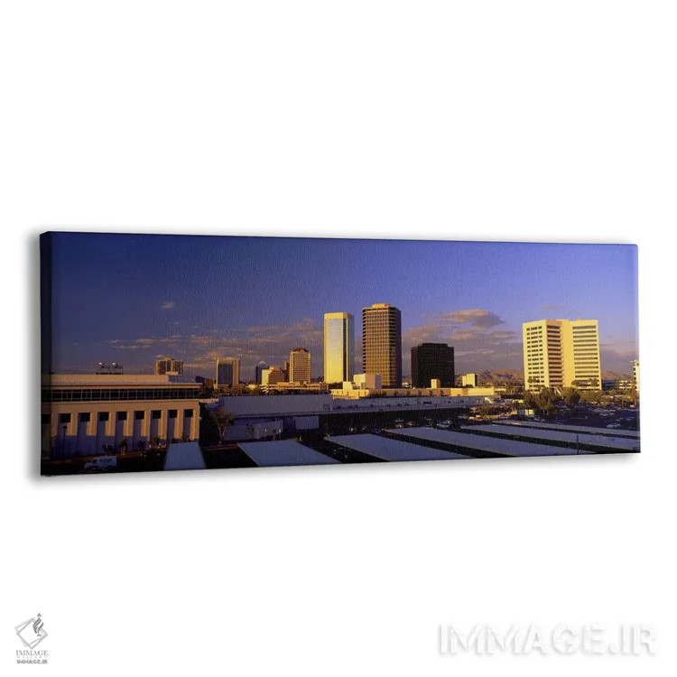 تابلو منظره شهری فینیکس، آریزونا اثر پانورامیک ایمجز (استودیو عکاسی عریض) - نمای پرسپکتیو محصول